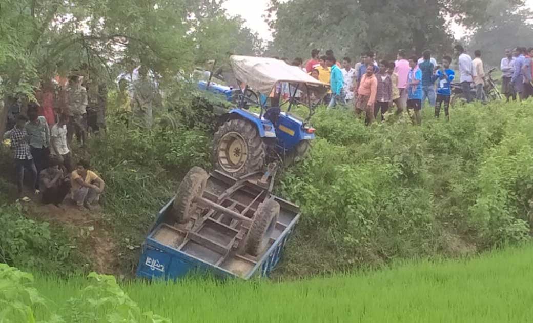 बसना : ट्रेक्टर ट्राली से दब कर 21 वर्षीय युवती की मौत - CG Sandesh