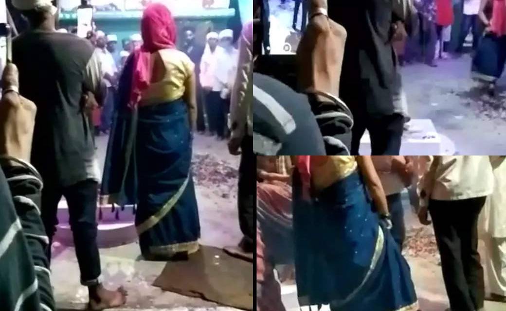 महिला ने दी अग्निपरीक्षा, बाबा के दरबार में नंगे पैर दो बार ... - CG Sandesh