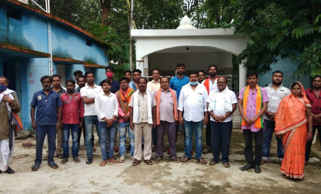 भारतीय जनता युवा मोर्चा मण्डल पत्थलगांव ग्रामीण कार्यसमिति का गठन