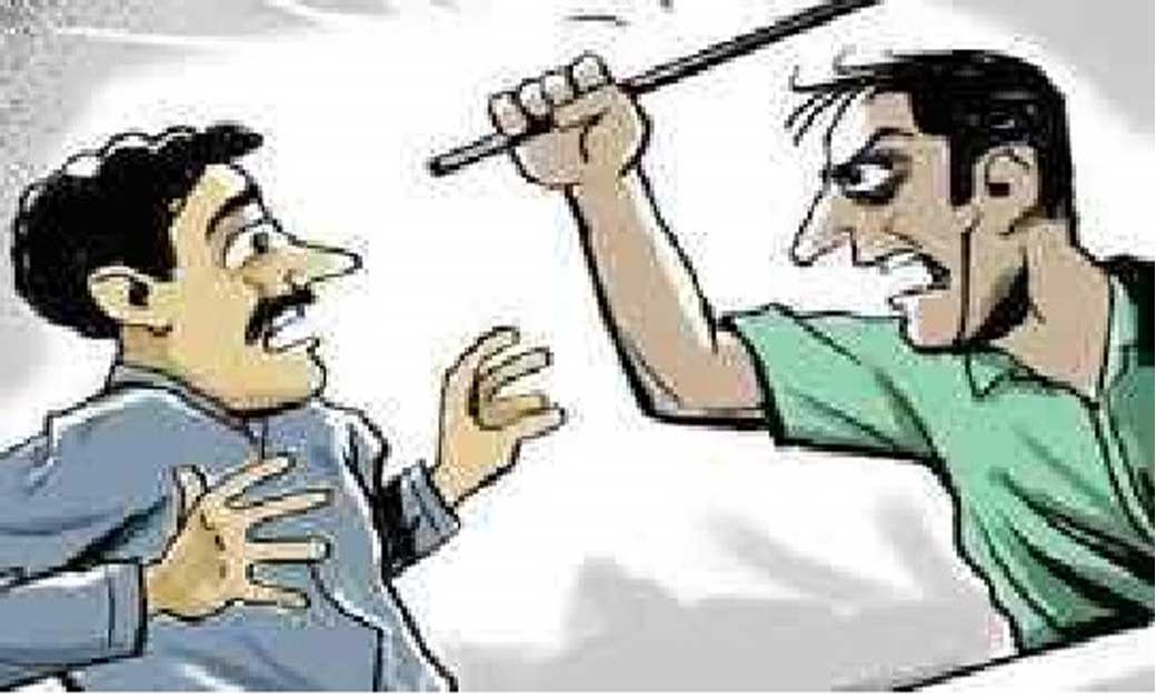 पटेवा : गाली गलौच करने से मना करने पर ईट से मारपीट कर जान से मारने की धमकी.