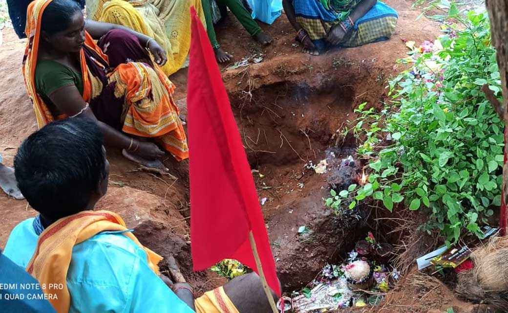 बेल पेड़ के नीचे जमीन के नीचे मिला शिवलिंग..  दर्शन करने लोगों का उमड़ा शैलाब...