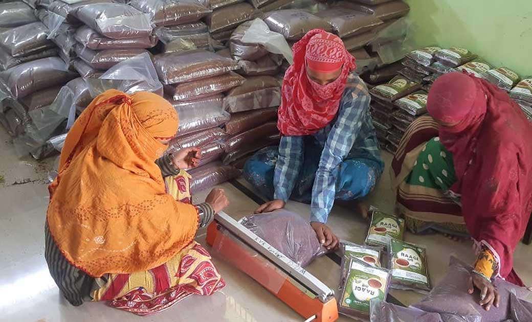 लघु धान्य से पोषण के साथ-साथ रोजगार भी