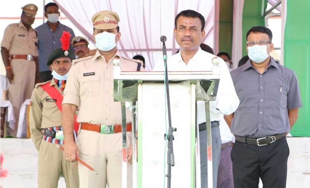 स्वतंत्रता दिवस समारोह का किया गया अंतिम रिहर्सल