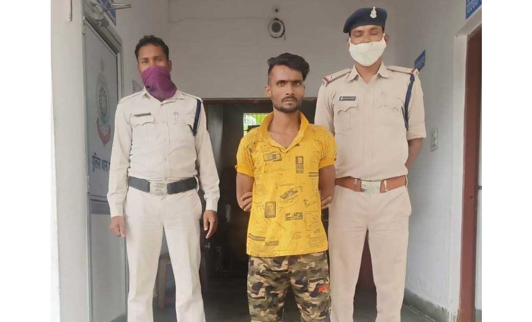 GPM पुलिस ने चोरी के प्रकरण में चोर को पकड़ने में पाई सफलता चोरी गए 12,800 रुपये का मशरूका जप्त