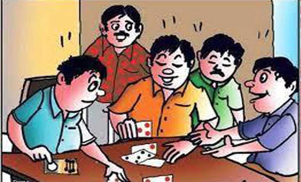 तुमगांव : काट पत्ती नामक जुआ खेलते 03 जुआरी पकडाए.