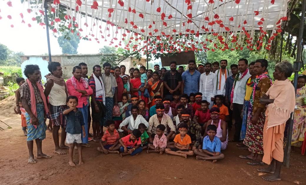 युवा कांग्रेस के पदाधिकारी गणेश विसर्जन कार्यक्रम में हुए शा... - CG Sandesh