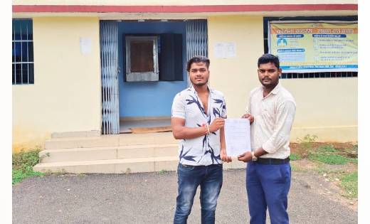 अवैध रेत खनन रोकने व कार्यवाही हेतु युवा कांग्रेस ने सौंपा ज्ञापन