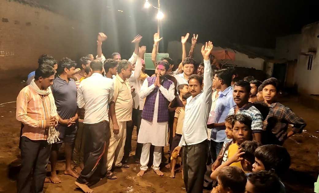 ग्राम सिंघांगड  में आयोजित कबड्डी प्रतियोगिता में पहुंचे- किसान नेता अशवंत तुषार साहू