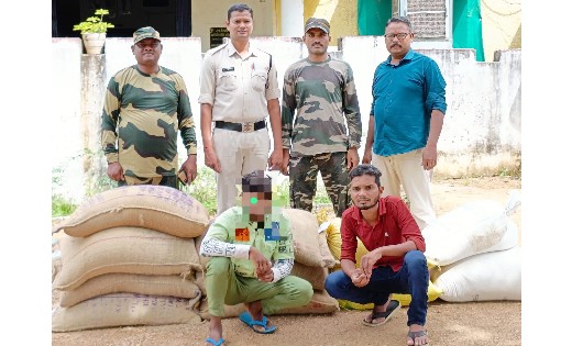 सरायपाली : शासकीय उचित मूल्य दुकान से 130 बोरी चावल चोरी करने वाले 2 चोर गिरफ्तार