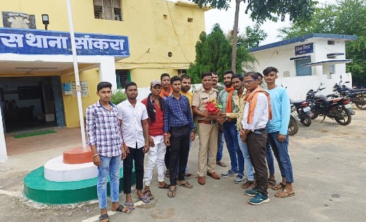 आशीष वासनिक ने ग्रहण किया थाना सांकरा का पदभार, गौ माता सेवा... - CG Sandesh