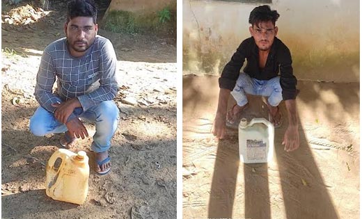 पटेवा : दो प्रकरण में 7 लीटर महुआ शराब जप्त. - CG Sandesh