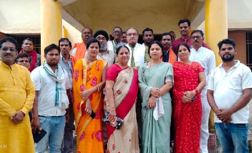 विधानसभा प्रभारी संदीप शर्मा ने भाजपा मंडल सांकरा (जोंक) की ... - CG Sandesh