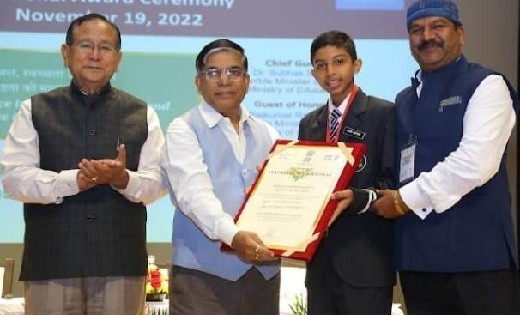 बिलासपुर के टैगोर इंटरनेशनल स्कूल को स्वच्छता के लिए राष्ट्र... - CG Sandesh