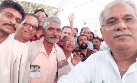 मुख्यमंत्री ने पैरादान करने वाले किसानों को किया सम्मानित - CG Sandesh