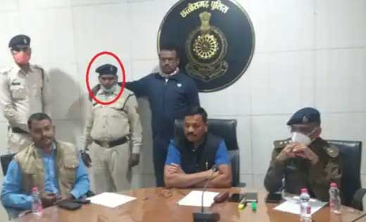 वर्दी चुराकर बना फर्जी हवलदार, करता था वसूली... - CG Sandesh