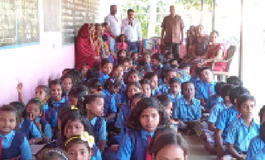 बसना : प्राथमिक शाला बंसुला में धूम-धाम से मनाया गया बाल दिव... - CG Sandesh