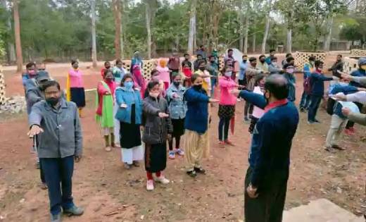 महाविद्यालय में धूमधाम से मनाया गया राष्ट्रीय मतदाता दिवस 