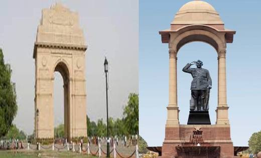 इंडिया गेट पर लगेगी सुभाष चंद्र बोस की प्रतिमा - मोदी - CG Sandesh