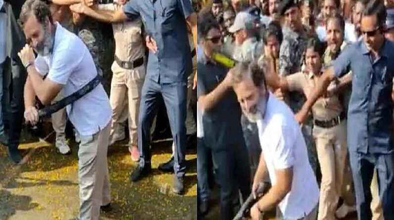  ये देख दंग रह गए लोग...जब बीच सड़क पर खड़ा होकर राहुल गांधी... - CG Sandesh