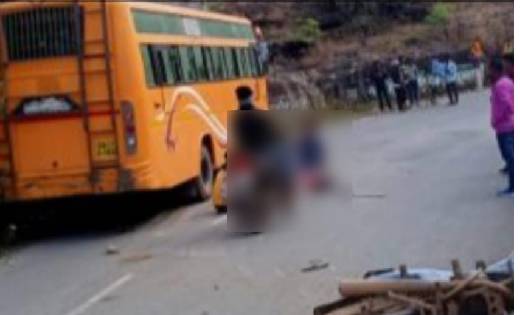  तेज रफ्तार बस ने 3 बाइक सवारों को कुचला, एक की मौत…अन्य घाय... - CG Sandesh