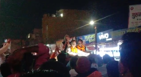 ब्रम्हानंद नेताम के लिए मांगा वोट , बृजमोहन और BJP प्रदेश अध... - CG Sandesh