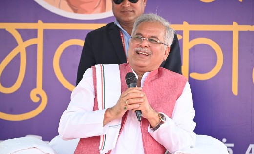 भेंट मुलाकात कार्यक्रम को संबोधित करते हुए मुख्यमंत्री भूपेश... - CG Sandesh