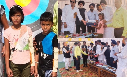 बसना : राष्ट्रीय स्तरीय तीरंदाजी प्रतियोगिता हेतु प्रियांश औ... - CG Sandesh