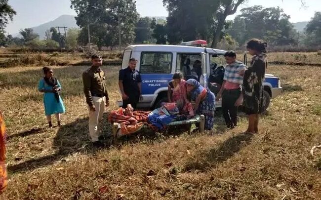 डायल 112 की मदद से सुरक्षित प्रसव, वनांचल क्षेत्र में गर्भवत... - CG Sandesh