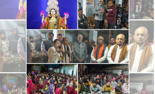 बसना : लक्ष्मी पूजा में शामिल हुए भाजपा नेता एवं वरिष्ठ समाज... - CG Sandesh