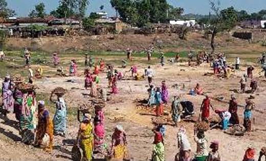 मनरेगा के तहत श्रमिकों को रोजगार देने में राजनांदगांव जिला प... - CG Sandesh