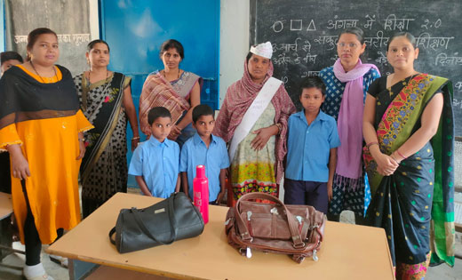 बसना : संकुल केन्द्र-बड़ेटेमरी में अंगना म शिक्षा प्रशिक्षण सम्पन्न