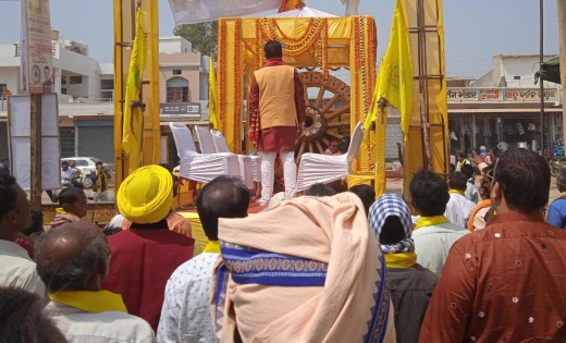बसना: नीलांचल सेवा समिति के मुख्यालय  उद्घाटन में जुटी हजारो... - CG Sandesh