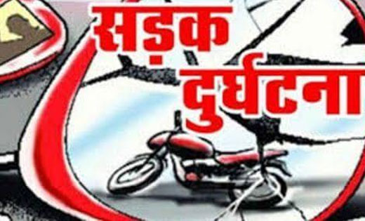 खल्लारी : सड़क दुर्घटना में बाइक सवार की मौत. 