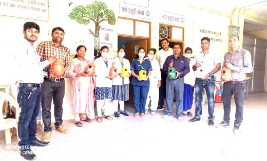 सरायपाली: सामुदायिक स्वास्थ्य केंद्र के कर्मचारियों द्वारा ग... - CG Sandesh