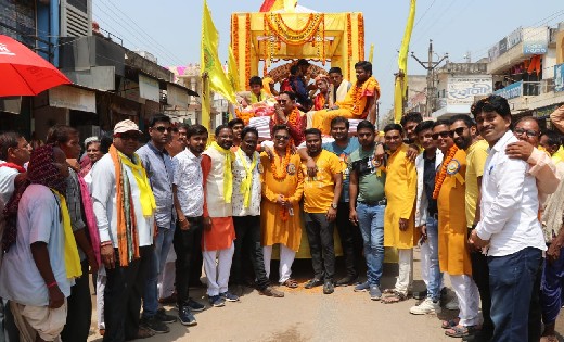 बसना: मंत्रोच्चार के बीच नीलांचल भवन का उद्घाटन, नंदी घोष रथ... - CG Sandesh