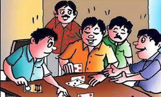 बागबाहरा में 5 लोगों को पुलिस ने जुआ खेलते पकड़ा. - CG Sandesh
