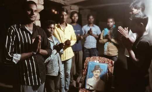 नेहरू युवा केंद्र रायगढ़ द्वारा लैलूंगा ब्लाक के ग्राम पंचाय... - CG Sandesh