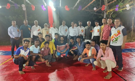 बसना : राज्य स्तरीय कबड्डी प्रतियोगिता का किया गया आयोजन - CG Sandesh