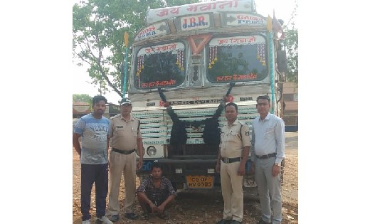 सरायपाली पुलिस की बड़ी कार्रवाई, 24 टन 800 किलो कबाड़ सहित ट... - CG Sandesh