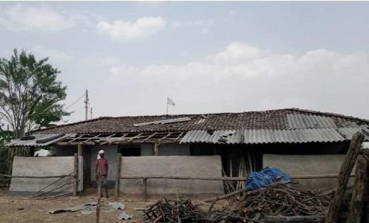 छत्तीसगढ़ : आकस्मिक आंधी-तूफान ने जमकर मचाया तांड़व 