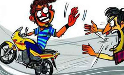 बसना : बैंक के पास से मोटर सायकल चोरी.