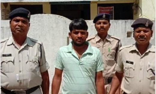7 लाख 80 हजार रुपये के गांजा तस्करी मामले में दूसरा फरार आरोपी गिरफ्तार