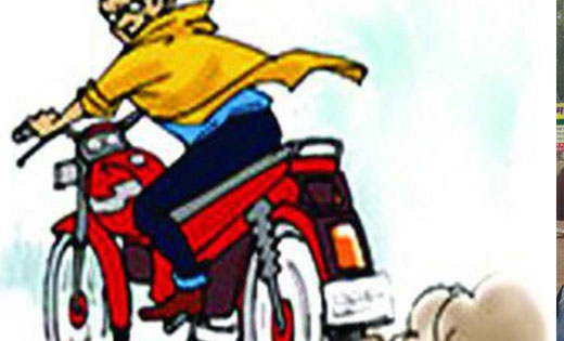 महासमुंद : गार्डन के सामने खडी मोटर सायकल चोरी. 