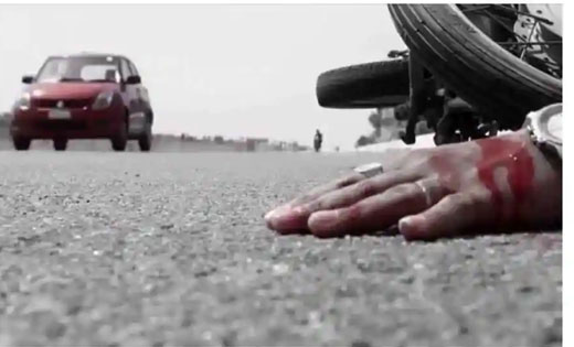 महासमुन्द : सड़क दुर्घटना में मोटर सायकल चालक की मौत.