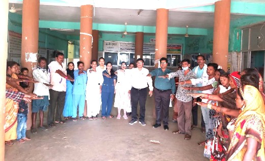 सरायपाली : सामुदायिक स्वास्थ्य केंद्र में मनाया गया झीरम श्र... - CG Sandesh