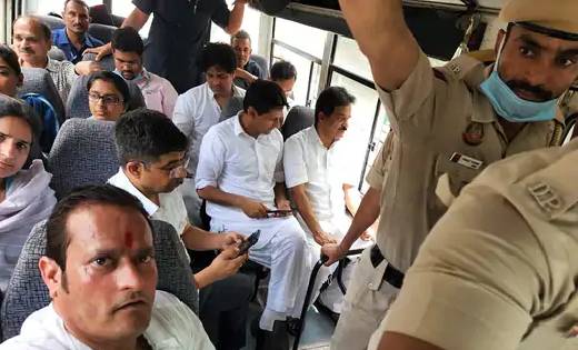 दिल्ली में मुख्यमंत्री भूपेश बघेल गिरफ्तार, कांग्रेस के बड़े... - CG Sandesh