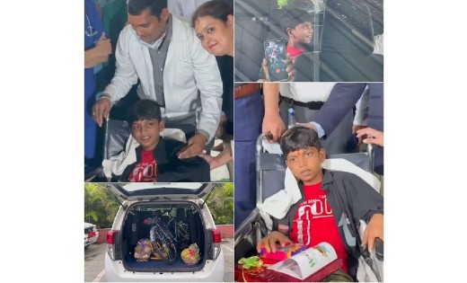 हॉस्पिटल से डिस्चार्ज हुआ राहुल, परिजनों ने जताया शासन प्रशा... - CG Sandesh