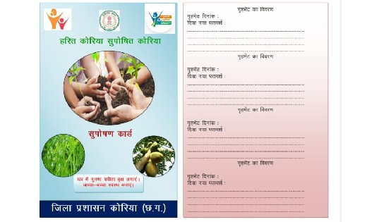 विशेष लेख : बच्चों की तरह ही पौधों का भी बनेगा सुपोषण कार्ड,... - CG Sandesh