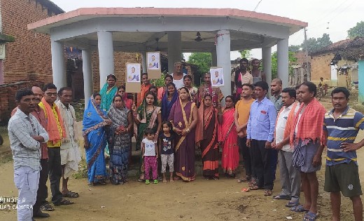 बसना : ग्राम इंदरपुर ( मालीडिह) में  द्रोपदी मुर्म के राष्ट्... - CG Sandesh