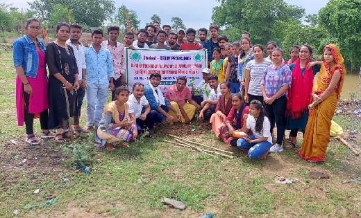 कृषि महाविद्यालय के छात्रों ने किया वृक्षारोपण  - CG Sandesh